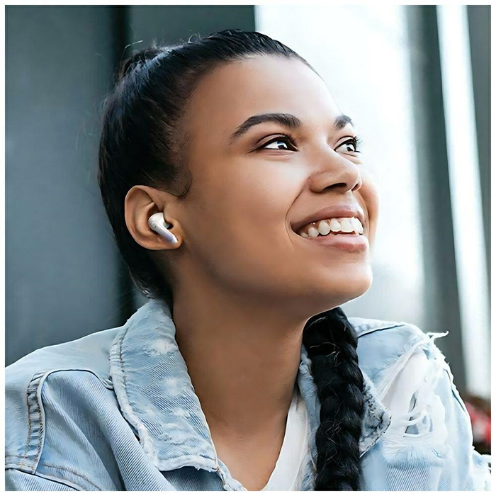 USAMS Słuchawki Bluetooth 5.3 TWS X-don series ENC bezprzewodowe niebieski gradient/gradient blue BHUENCXD03 (US-XD19)