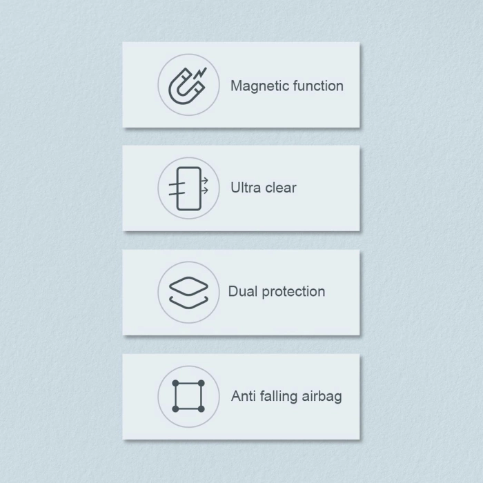 NILLKIN NATURE PRO MAGNETIC IPHONE 15 (6,1) BLUE