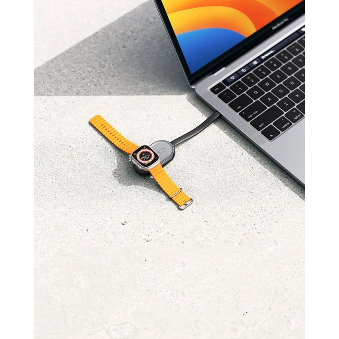 Powerbank do Apple Watch Veger (W0102) 1200 mAh Pomme czarny