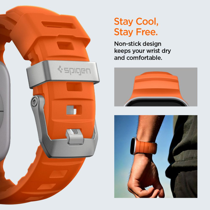 SPIGEN WBS2 BAND APPLE WATCH 8 / 9 / 10 / 11 / SE / ULTRA (44 / 45 / 46 / 49 MM) ORANGE