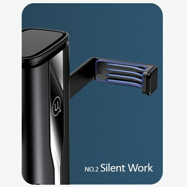 Uchwyt USAMS Do Kratki Wentylacyjnej Gravity ZJ058ZJ01 US-ZJ058 Czarny