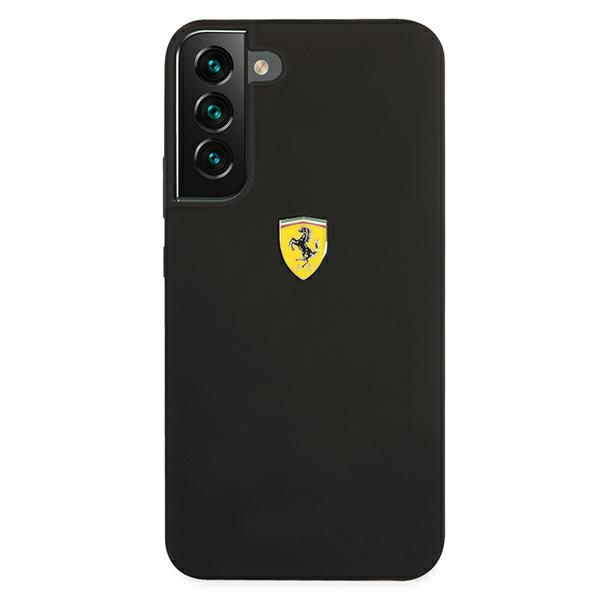 Etui FERRARI Samsung Galaxy S22 On Track Silicone Czarny Hardcase