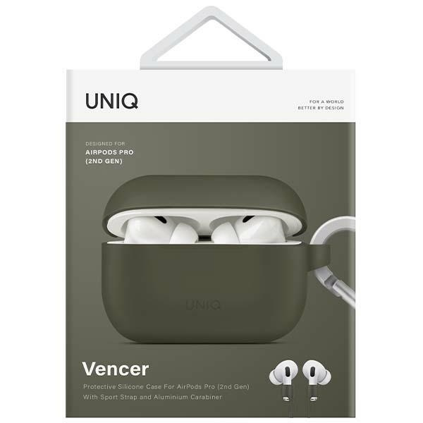 UNIQ etui Vencer AirPods Pro 2 gen. Silicone zielony/moss green