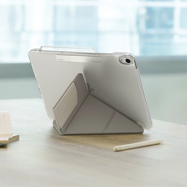 Etui UNIQ Camden Click na iPad Air 11" 2024 - różowe