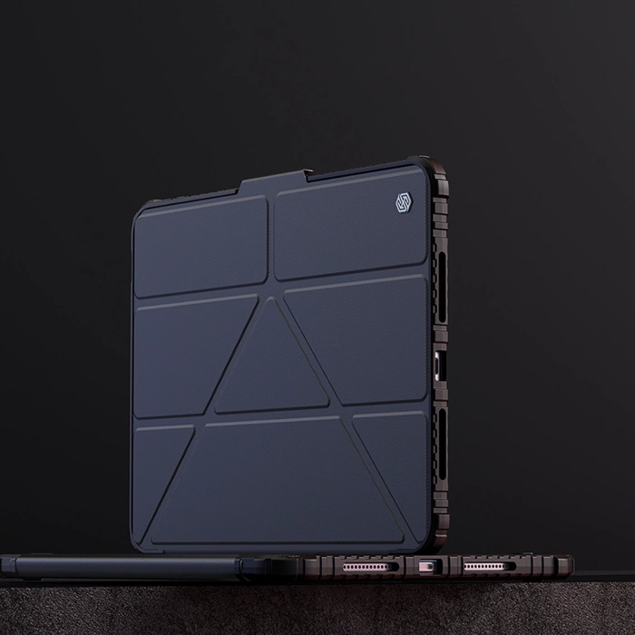 Nillkin Bumper PRO Protective Stand Case Multi-angle for iPad Pro 12.9 2020/2021/2022/ Air 13 2024 Black