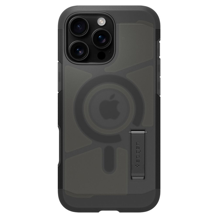 ETUI SPIGEN IPHONE 16 PRO MAX TOUGH ARMOR ”T” MAG MAGSAFE FROST BLACK