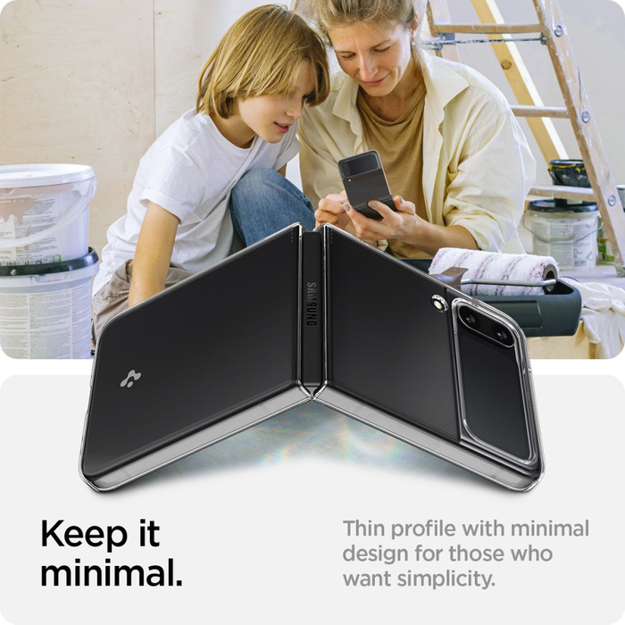 Etui Spigen Airskin Galaxy Z Flip 4 Crystal Clear