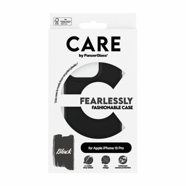 CARE by PanzerGlass Fearlessly Fashionable Case iPhone 15 Pro 6,1" czarny/black 1430