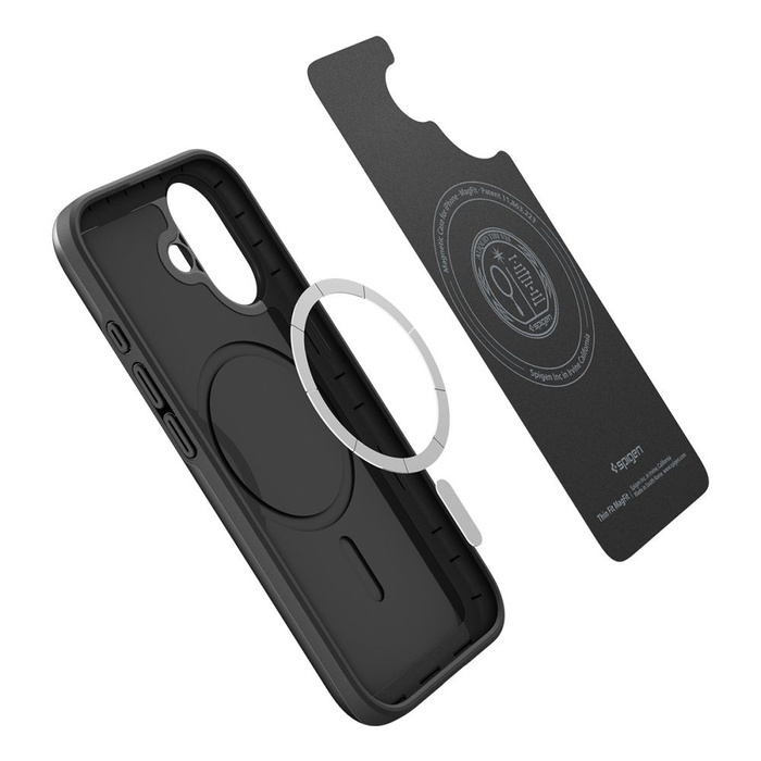 ETUI SPIGEN IPHONE 17 THIN FIT MAG MAGSAFE BLACK
