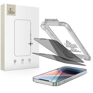 SZKŁO PRYWATYZUJĄCE TECH-PROTECT IPHONE 13 / 13 PRO / 14 / 16E QUICK SET SPY+ 2-PACK PRIVACY