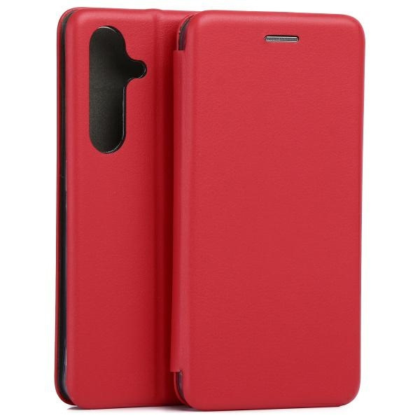 Beline Etui Book Magnetic Samsung S25    czerwony/red