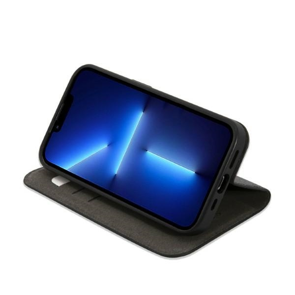 Etui GUESS Apple iPhone 14 Pro Max Book 4G Vintage Gold Logo Czarny Case