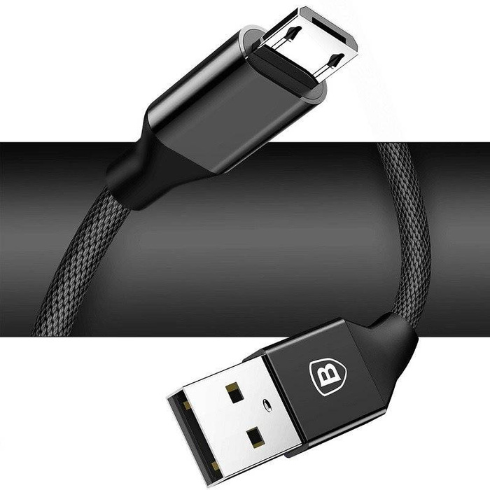 Kabel BASEUS Yiven Micro USB 150cm 2A czarny