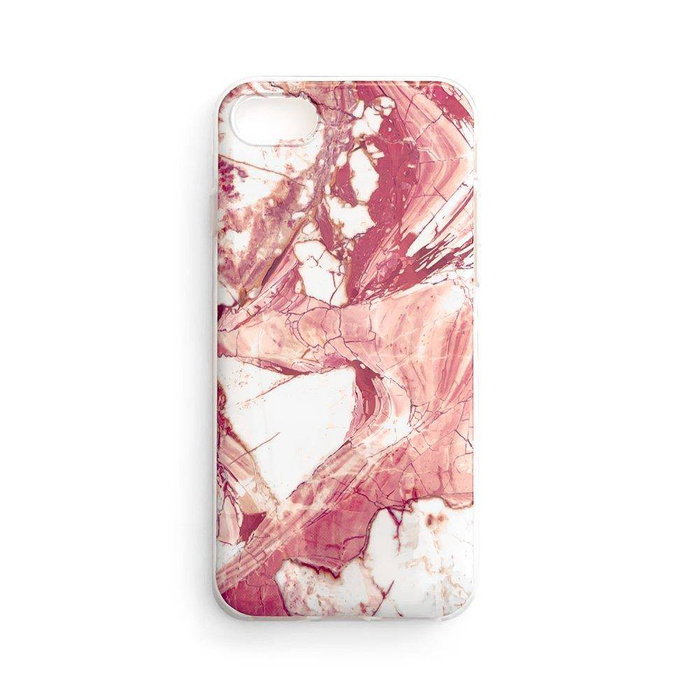 Wozinsky Marble żelowe etui pokrowiec marmur Samsung Galaxy A31 różowy