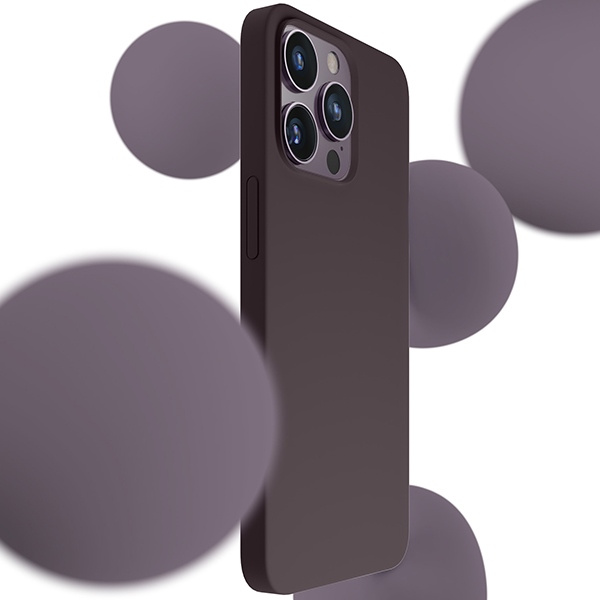 3MK Hardy Case iPhone 14 Pro 6,1" fioletowy/deep purple MagSafe