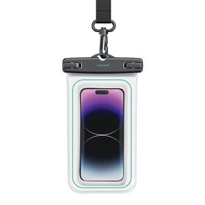 USAMS Etui wodoodporne 6.7" IP68 biały/white FSD1302 (US-YD013)