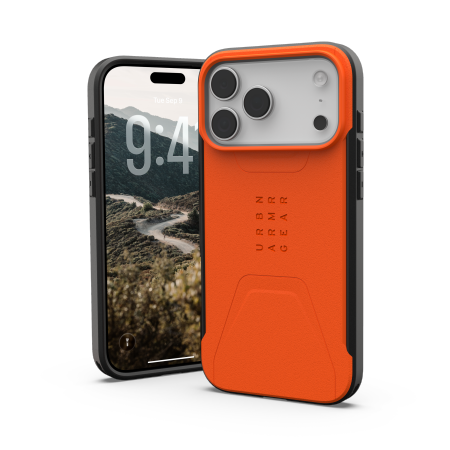 UAG Civilian MagSafe - etui do iPhone 17 Pro Max kompatybilne z MagSafe (orange)