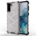Honeycomb etui pancerny pokrowiec z żelową ramką Samsung Galaxy S22 przezroczysty