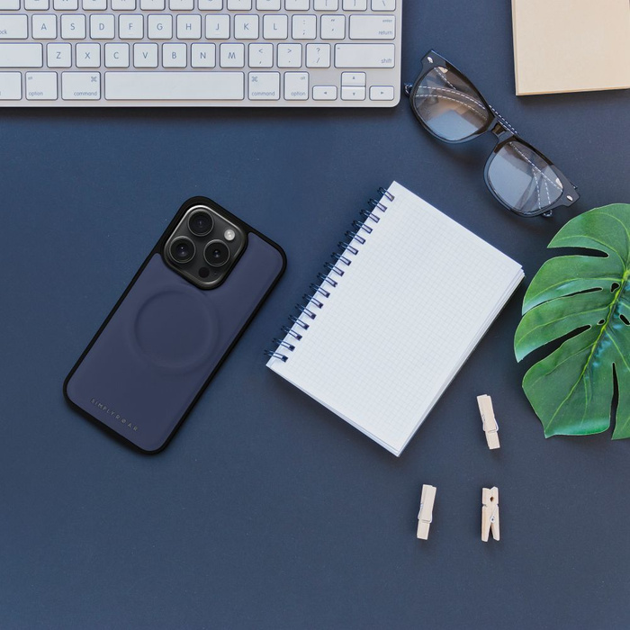 ROAR futerał MAG MORNING do IPHONE 12 Pro Granatowy