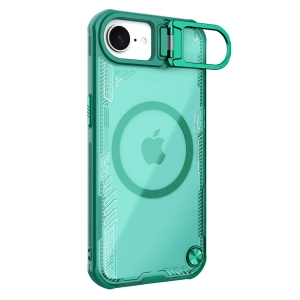 Etui Nillkin iPhone 16e Iceblade Prop Magnetic z podstawką na Zielone