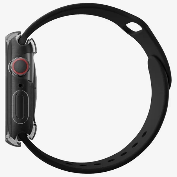 Etui UNIQ Garde Apple Watch Series 46mm dymny smoke