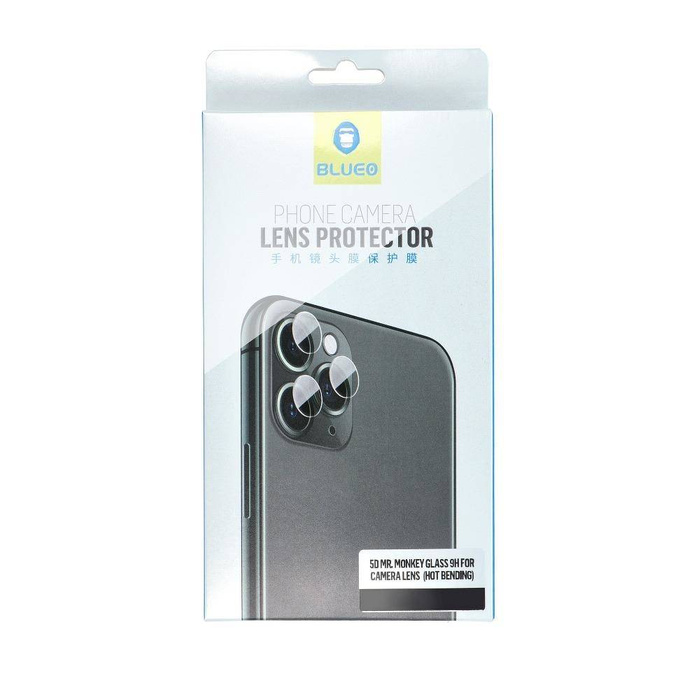 Szkło Hartowane 5D Mr. Monkey Glass na tylny aparat  - Huawei Mate 30 PRO (Hot Bending)