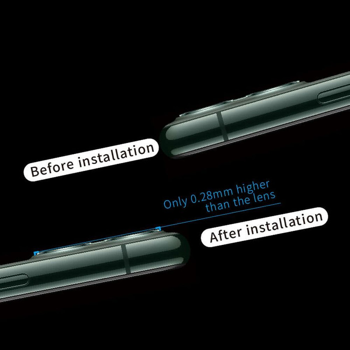 Szkło hybrydowe Bestsuit Flexible na tylny aparat do Samsung S23 Ultra (3 soczewki)