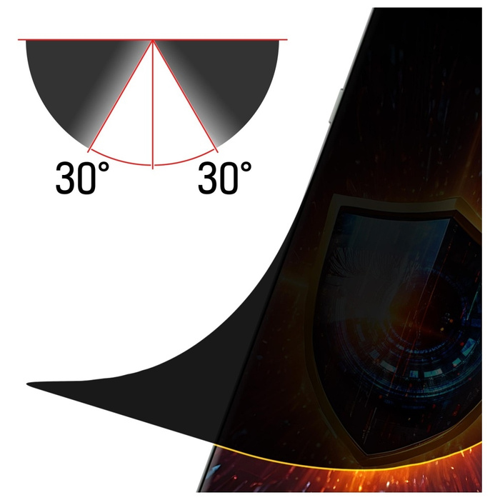 Folia prywatyzująca 3MK Silky Matt       Privacy do Motorola Edge 60 Pro