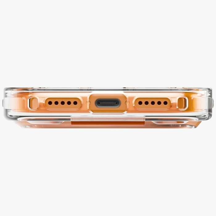 Etui UNIQ Heldro Air do iPhone 17 Pro    Max Magclick Charging pomarańczowy