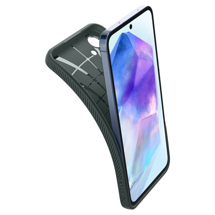 Etui Spigen Liquid Air Samsung Galaxy A55 5g Abyss Green Case