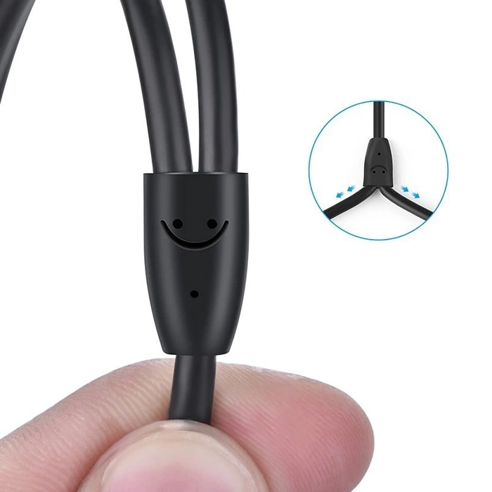 Ugreen kabel przewód audio 3,5 mm mini jack - 2RCA 1,5m czarny (AV116)