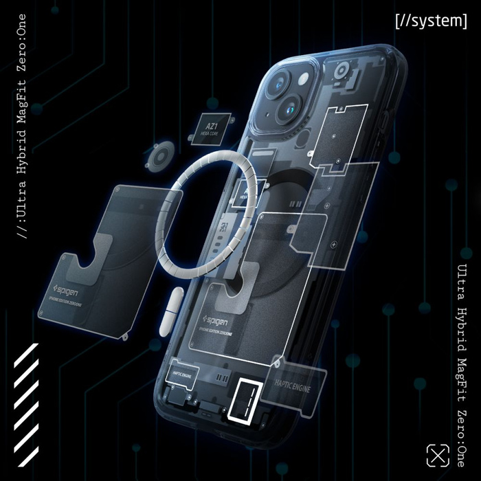 Etui Spigen Ultra Hybrid Mag Magsafe iPhone 15 Plus Zero One