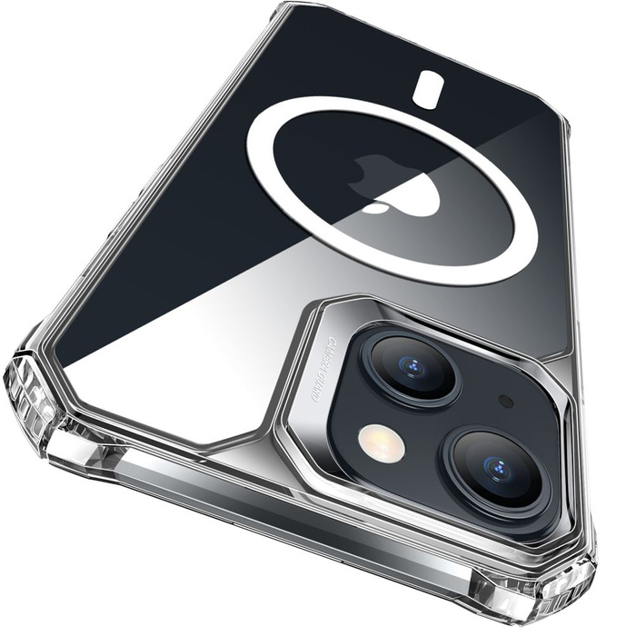 Etui Esr Air Armor Halolock Magsafe iPhone 15 Plus Clear Case