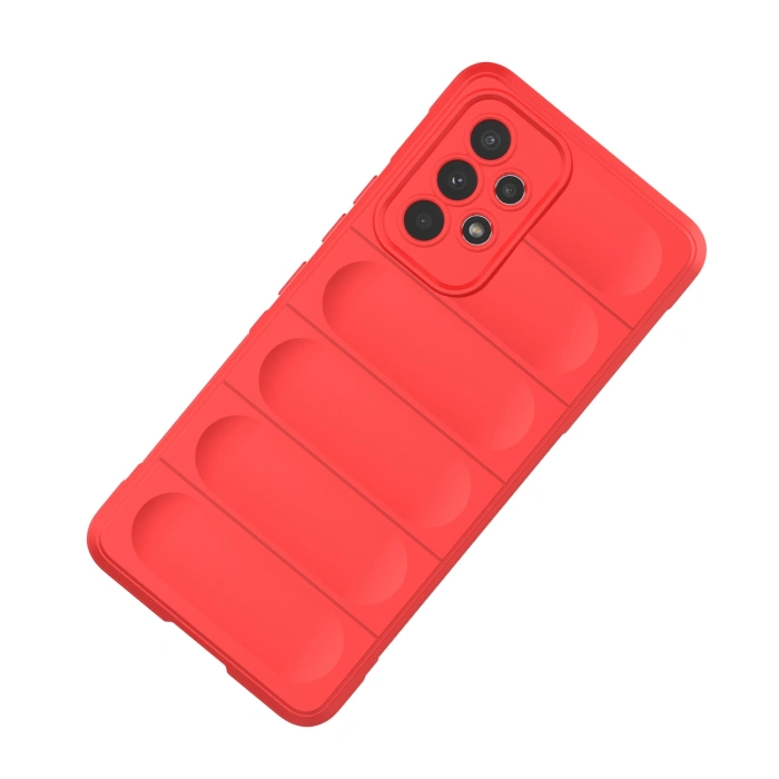 Magic Shield Case etui do Samsung Galaxy A53 5G elastyczny pancerny pokrowiec czerwony