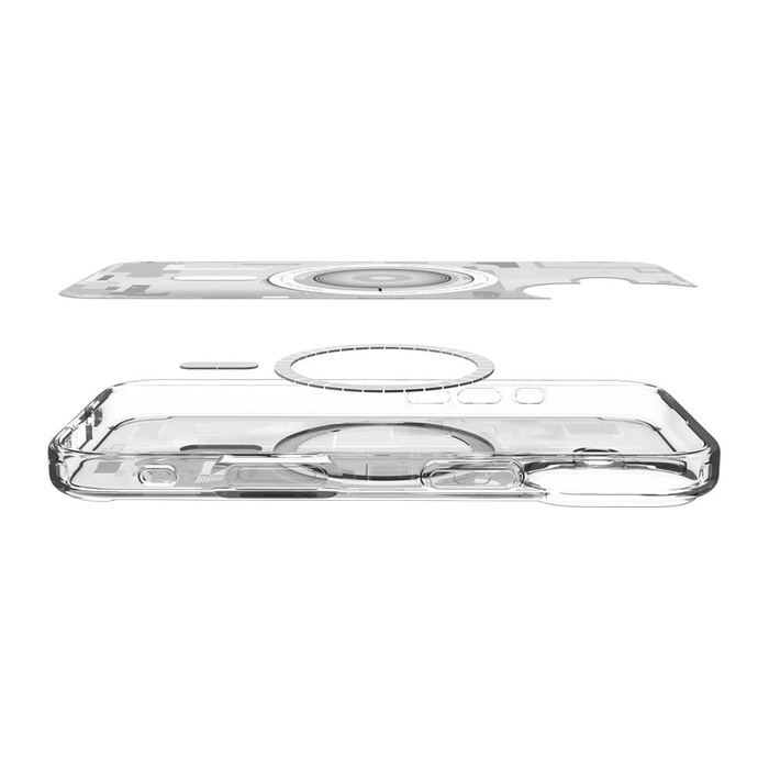 ETUI SPIGEN IPHONE 17 ULTRA HYBRID MAG MAGSAFE ZERO ONE WHITE