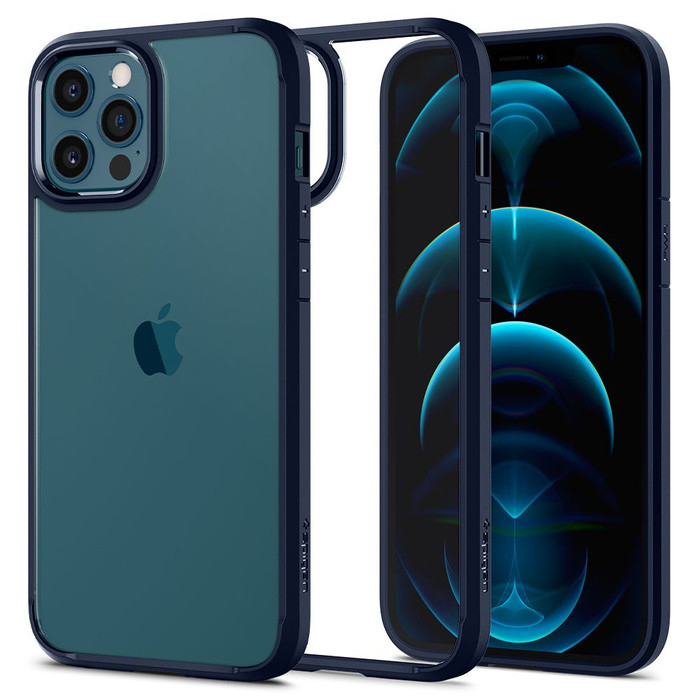 Etui SPIGEN Apple iPhone 12 / 12 Pro Ultra Hybrid Navy Blue Case