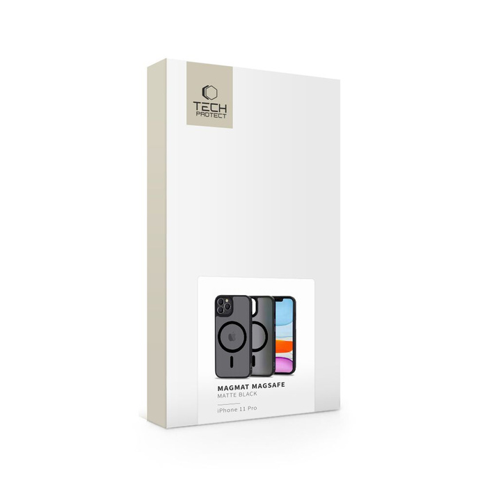Etui Tech-protect Magmat Magsafe iPhone 11 Pro Matte Black