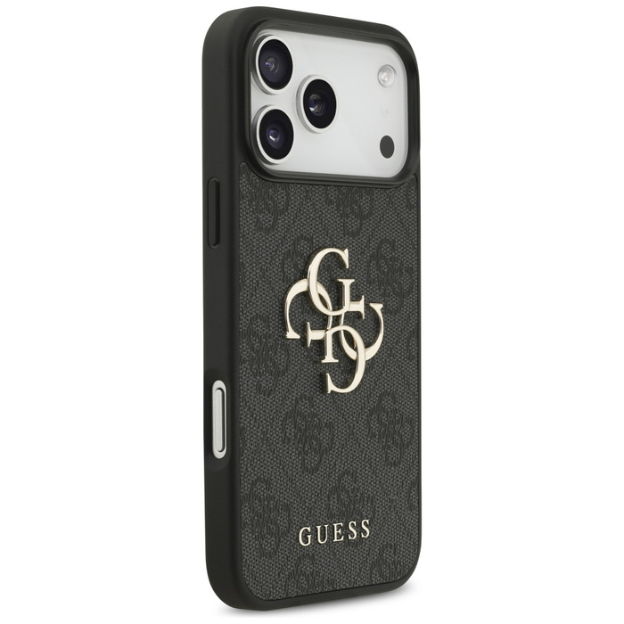 Etui Guess 4G Strap 4G Classic Logo do   iPhone 17 Pro Max czarny