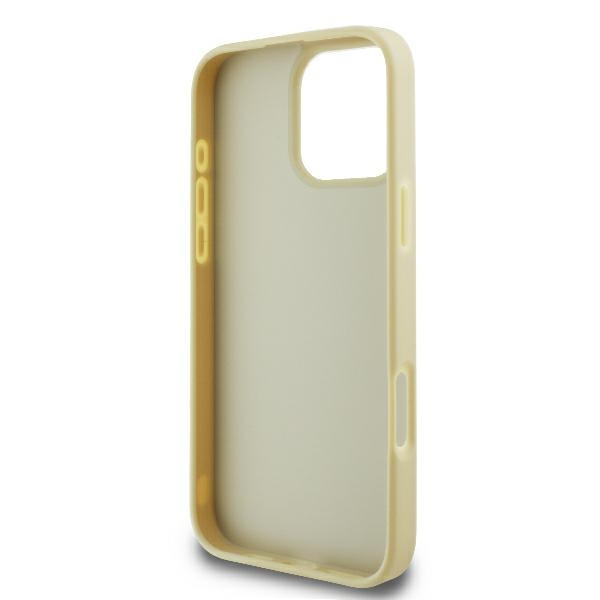 Etui Karl Lagerfeld iPhone 16 Pro 6.3" złoty/gold hardcase Metal Signature