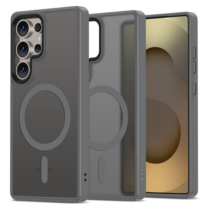 Etui TECH-PROTECT MAGMAT MAGSAFE GALAXY S25 ULTRA MATTE TITANIUM