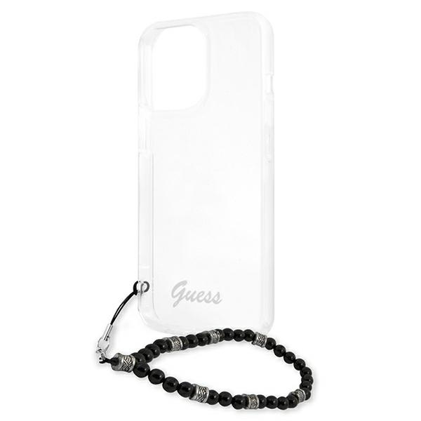 Etui GUESS Apple iPhone 13 13 Pro Black Pearl Bezbarwny Hardcase