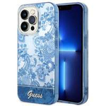 Etui GUESS Apple iPhone 14 Pro Max Porcelain Collection Niebieski Hardcase