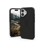 UAG Civilian MagSafe - etui do iPhone 17 kompatybilne z MagSafe (black)