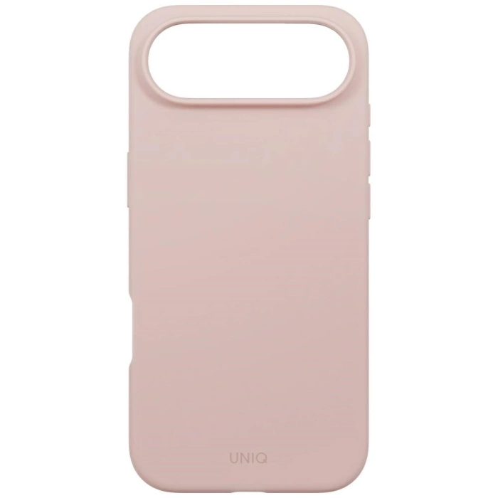 Etui UNIQ Lino do iPhone Air Magclick    Charging różowy