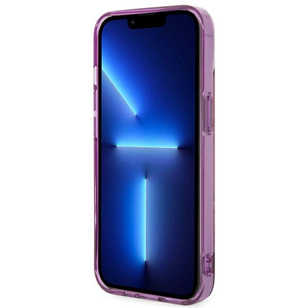 Etui GUESS Apple iPhone 14 Plus Jungle Collection Różowy Hardcase