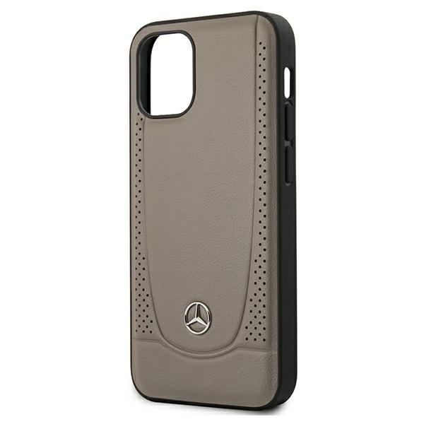 Etui Mercedes Apple iPhone 12 Mini Urban Line Brązowy Case
