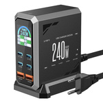 Ładowarka sieciowa Blitzwolf BW-S31 2xUSB-A, 4xUSB-C, PD, 240W