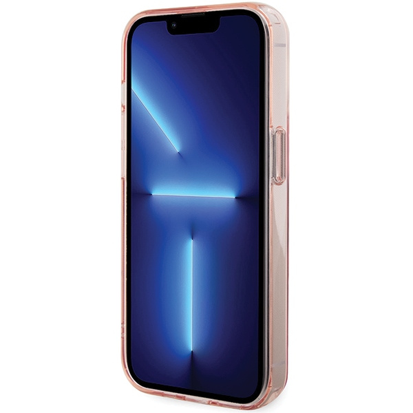 Etui Karl Lagerfeld KLHMP15XHMRSCHP iPhone 15 Pro Max 6.7" różowy/pink hardcase Ring Stand Choupette Head MagSafe Case