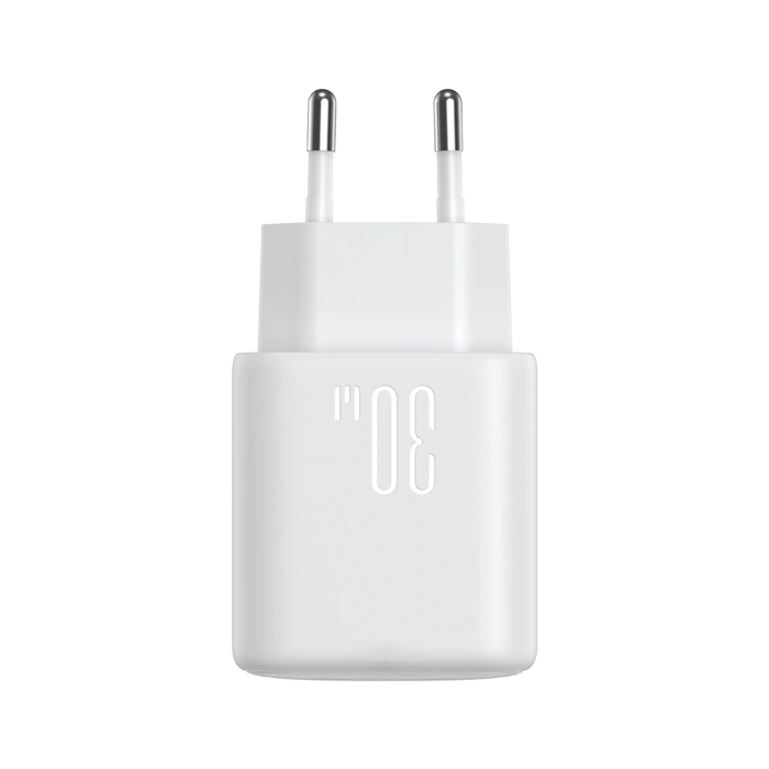 Ładowarka Joyroom JR-TCF24 sieciowa USB-C PD 30W QC SFC - biała + kabel USB-C 1m