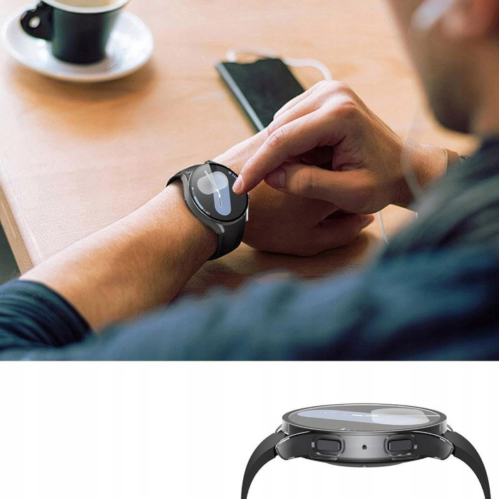 ETUI TECH-PROTECT SAMSUNG GALAXY WATCH 8 40 MM DEFENSE PRZEZROCZYSTE
